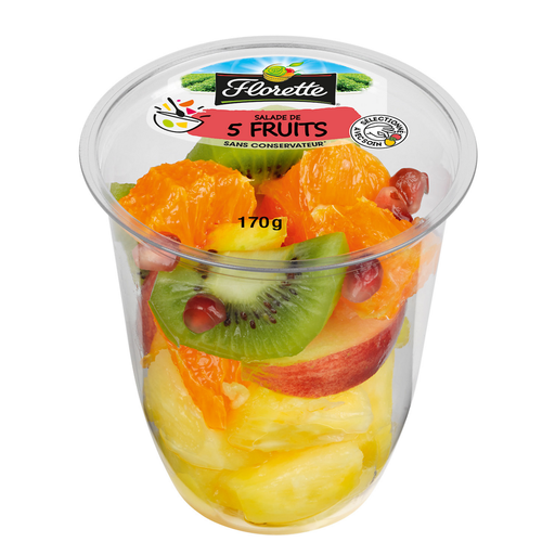 [3280221805234] FLORETTE Shaker 5 fruits 160 g