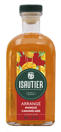 [3283770211815] ISAUTIER Rhum arrangé mangue caramélisée 0.5 L