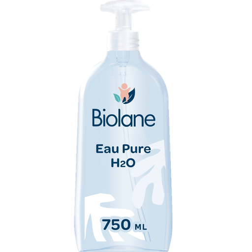 [3286010077974] BIOLANE Eau nettoyante bébé Visage Corps et Siège 750 ml