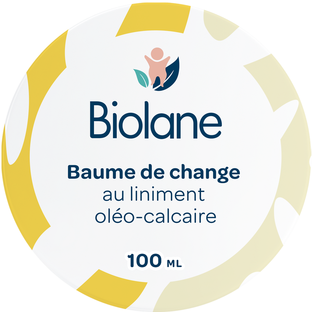 BIOLANE Bálsamo de muda da fralda com linimento óleo-calcário 100 ml