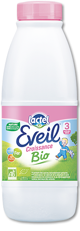 [3288111429720] LACTEL Lait Éveil Bio 1 L