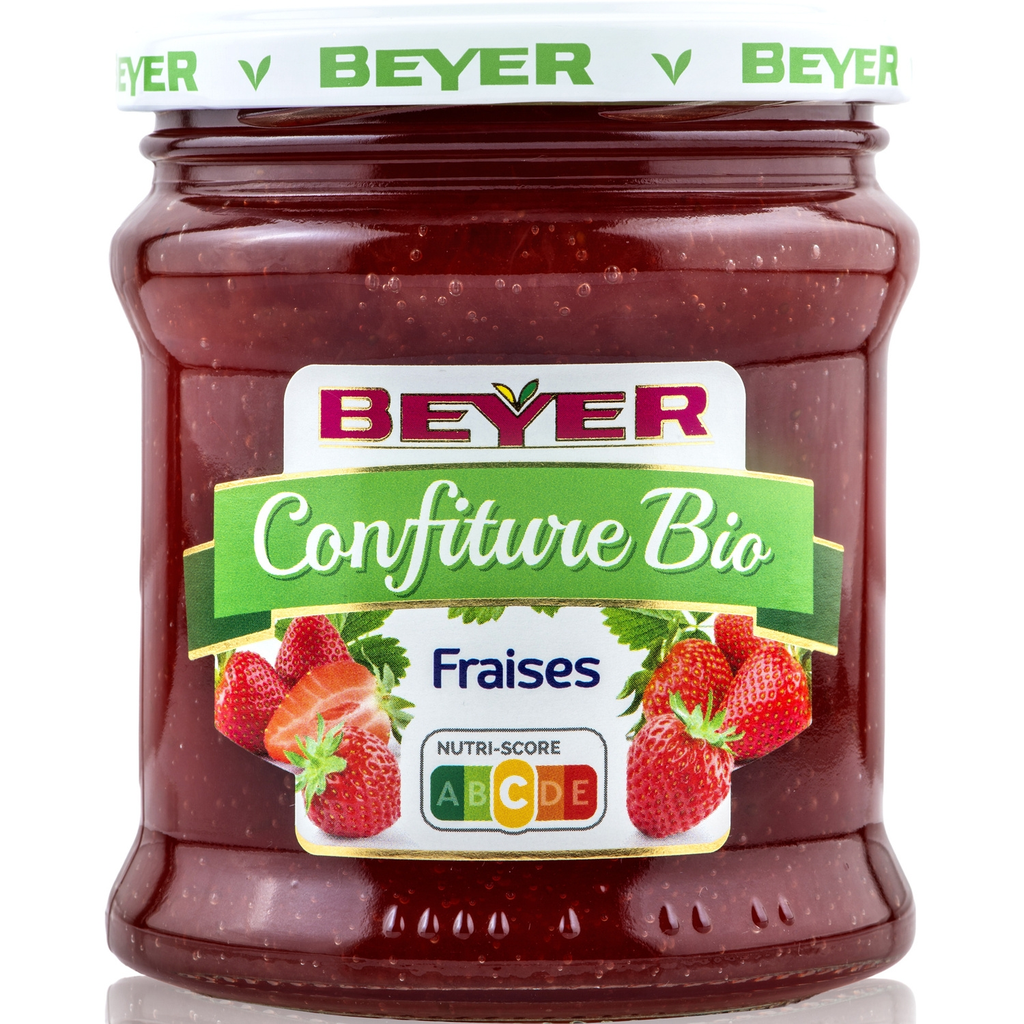 EXTRA Compota de morango bio Beyer 370 g