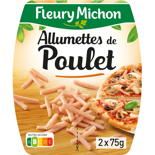 [3302740024504] FLEURY MICHON Chicken Strips 2 x 75 g