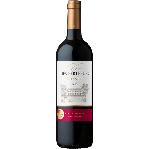 [3303293301067] CHATEAU DES PERLIGUES Vinho Tinto Graves 75 cl