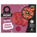 MOWI Saumon Fumé Epices Douces Betterave le paquet de 4 tranches