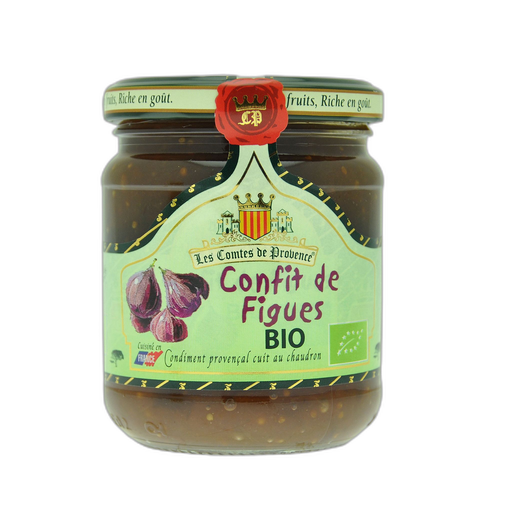 [3324492501256] LES COMTES DE PROVENCE Confit de figues bio 250 g