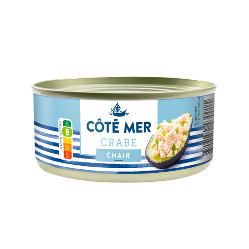 [3329150430015] CÔTÉ MER Crab Meat 105 g