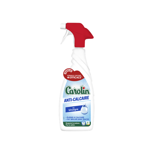 [3346020030878] CAROLIN Spray anti-calcaire au vinaigre 650 ml