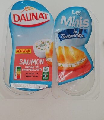 130G Mini Tartinade Saumon Dnt