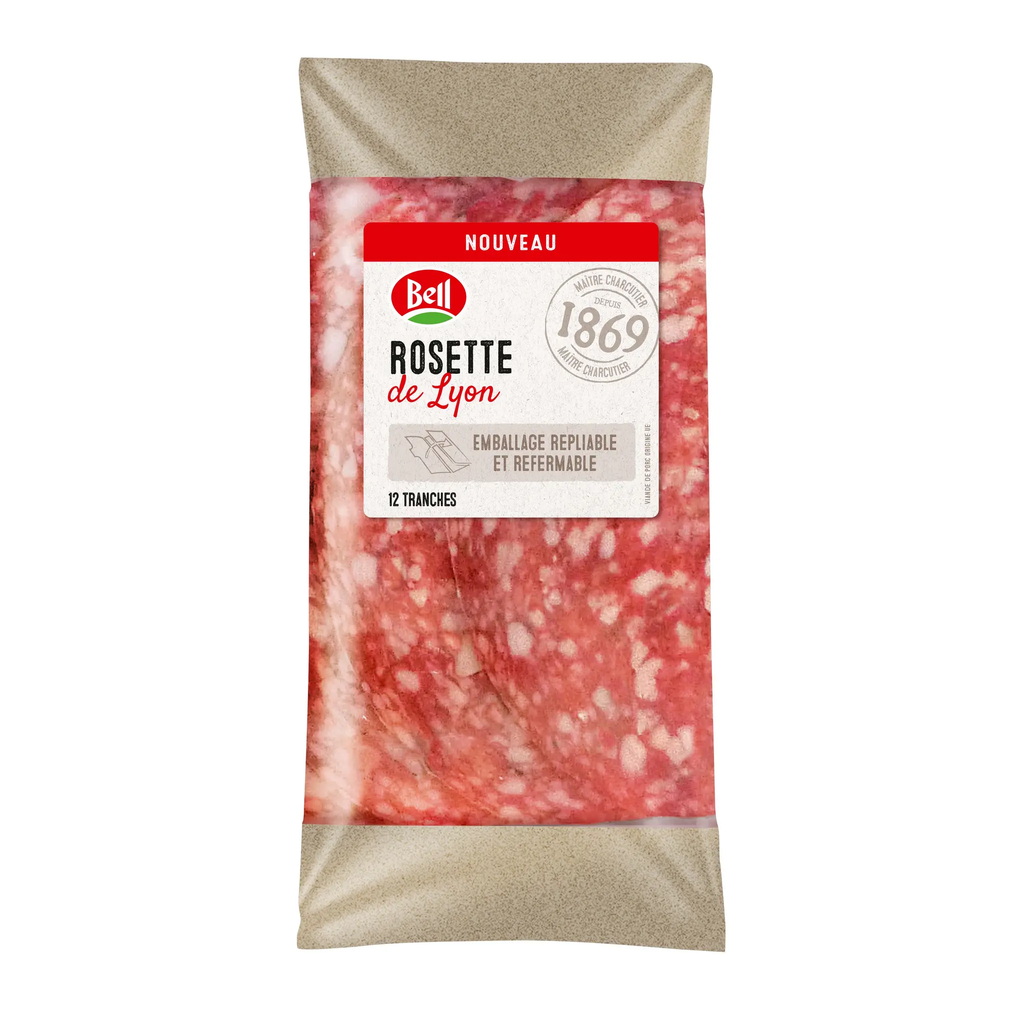BELL Rosette de Lyon 12 fatias 80 g
