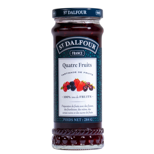 [3388600000260] SAINT DALFOUR Confiture 4 fruits 284 g