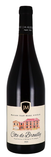 [3395940560842] MAISON JEAN-MARC Ajoux, 2023 Côte de Brouilly AOP Rouge 75 cl