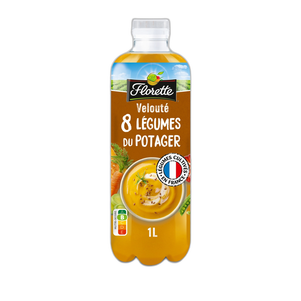 FLORETTE 8-vegetable soup 1 L