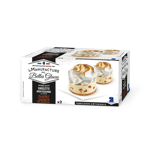 [3433871230257] LA MANUFACTURE DES BELLES GLACES Tortilla noruega 144 g