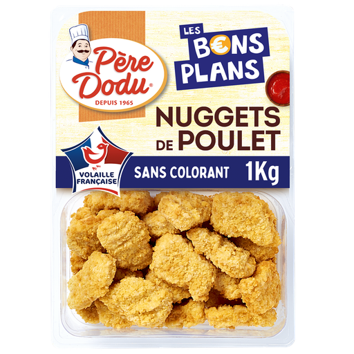 [3435660367878] PERE DODU Chicken Nuggets, 50 pieces 1 kg