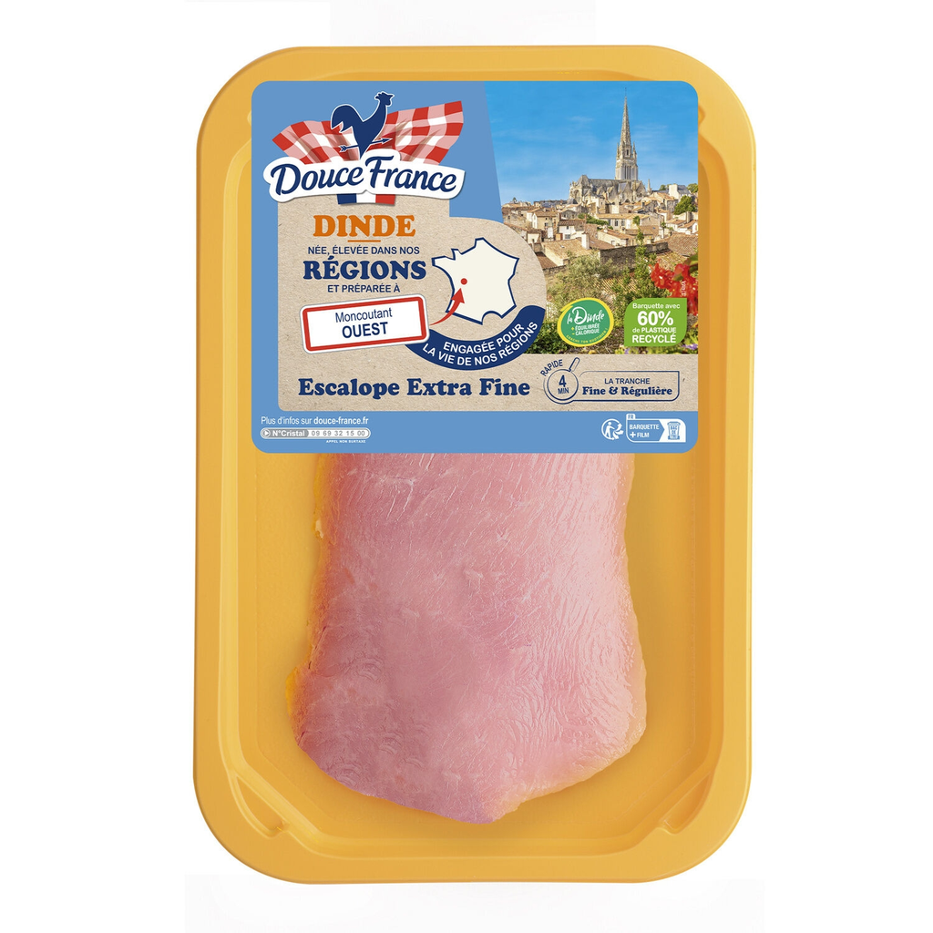 DOUCE FRANCE Escalope de peru 100 g