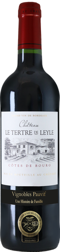 [3438910877608] CHATEAU LE TERTRE DE LEYLE Côtes de Bourg AOP Tinto 75 cl
