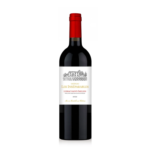 [3438990001160] CHATEAU LES INSEPARABLES Vinho Tinto AOC Lussac Saint-Emilion 75 cl
