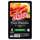 AOSTE Jambon cru Les Fines et Fondantes 4 tranches 67 g
