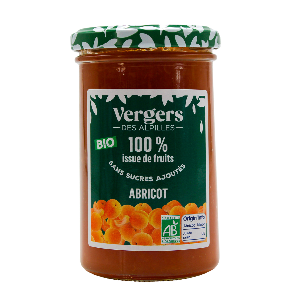 CONFITURELLE Mermelada de albaricoque bio 100% frutas 290 g