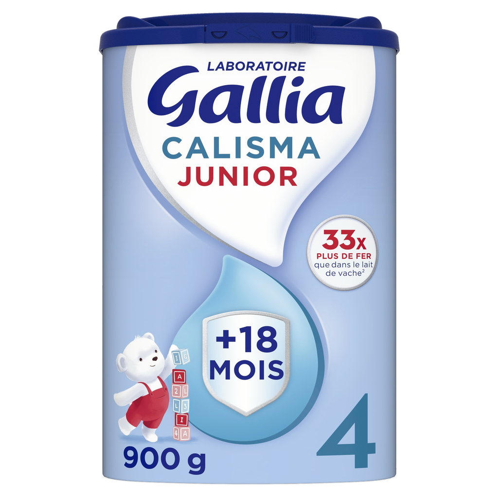 GALLIA Leche infantil en polvo 4ª edad Calisma Junior 900 g