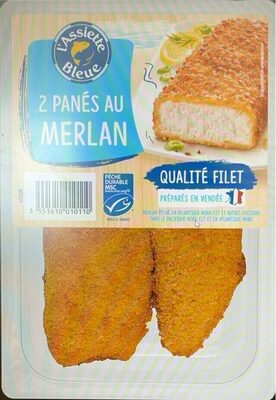 L'ASSIETTE BLEUE Whiting Fish Breaded 180 g