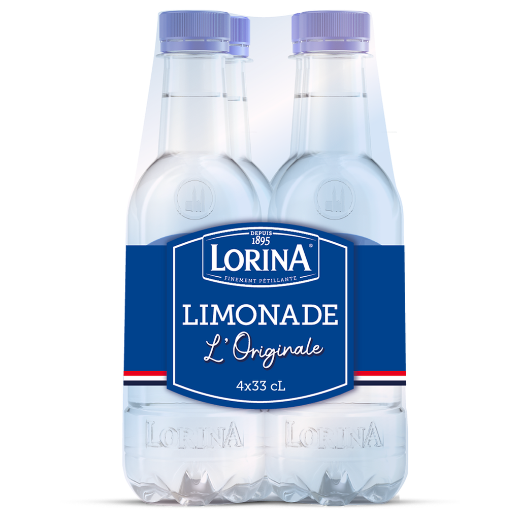 LORINA Artisanal Lemonade L'Originale 4 x 33 cl