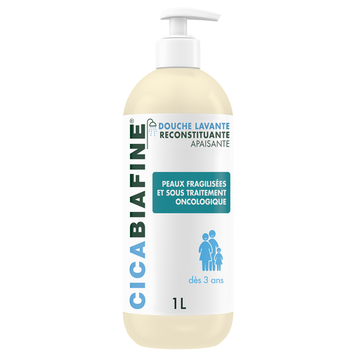 [3574661663807] CICABIAFINE Shower Gel for Fragile Skin and Oncology Treatment 1 L
