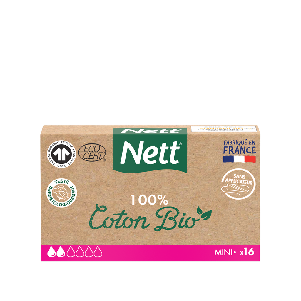 NETT Tampões Algodão Bio Mini Digital x16