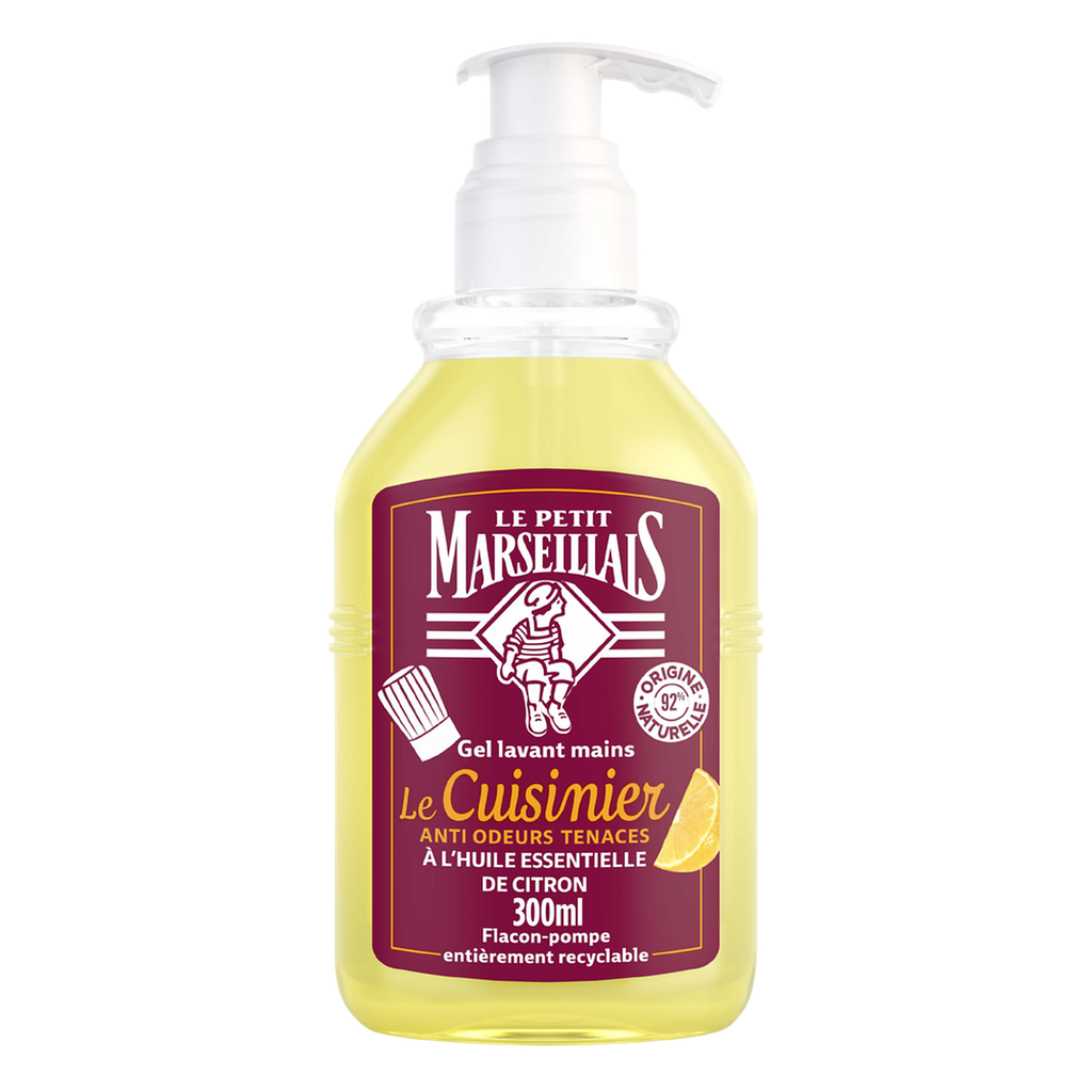 LE PETIT MARSEILLAIS Savon liquide mains huile essentielle citron 250 ml
