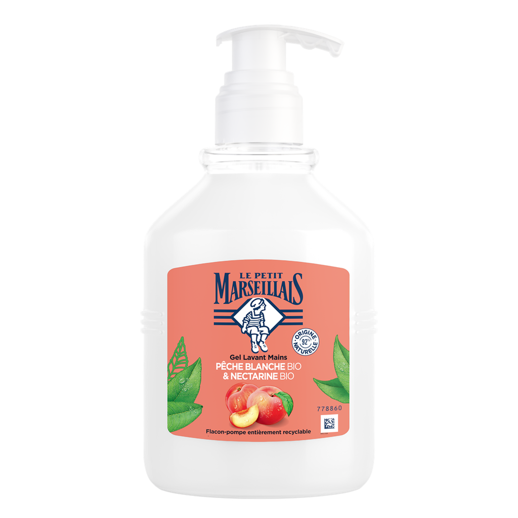 LE PETIT MARSEILLAIS Organic White Peach & Nectarine Hand Wash 500 ml