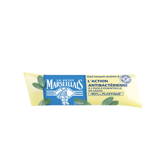 [3574661750743] LE PETIT MARSEILLAIS Antibacterial hand soap refill sage oil 250 ml