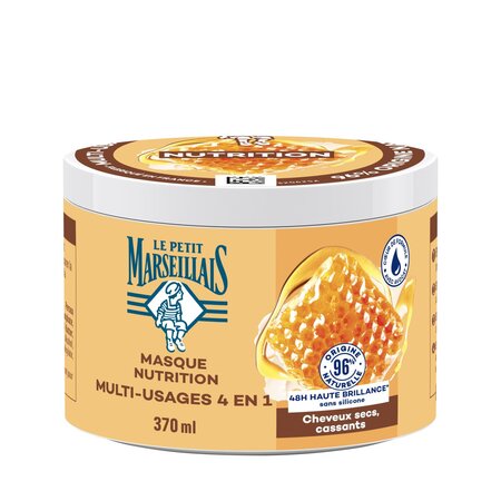 Le Petit Marseillais Masque Soin Capillaire Nutrition Multi Usage 4En1 370 Ml