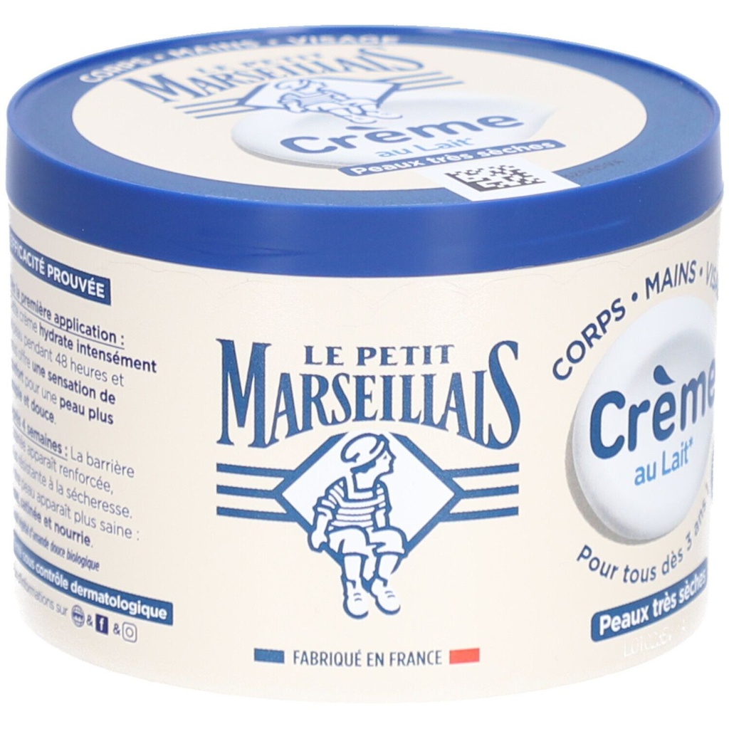 Le Petit Marseillais Creme Au Lait Peau Tres Seche 360Ml