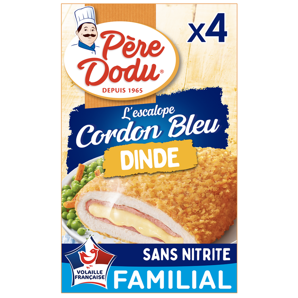 PERE DODU Turkey Cordon Bleu 400 g