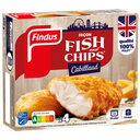 FINDUS Bacalhau MSC estilo Fish & Chips 400 g
