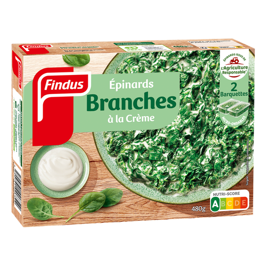 [3599741006329] FINDUS Espinacas en rama a la crema 480 g