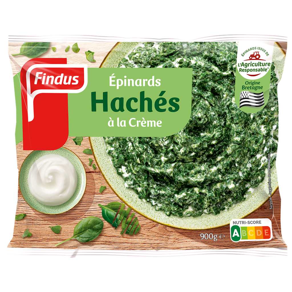 FINDUS Creamed Chopped Spinach 900 g