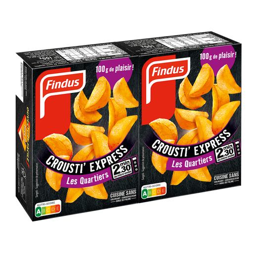 [3599741006800] FINDUS Frites quartier crousti express 200 g