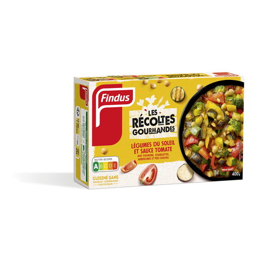 [3599741007104] FINDUS Prato preparado legumes do sol e molho de tomate 400 g