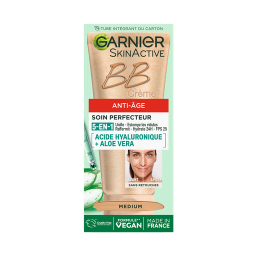 [3600542534246] GARNIER Skin Active BB Cream Anti-Idade Tom Médio 50 ml