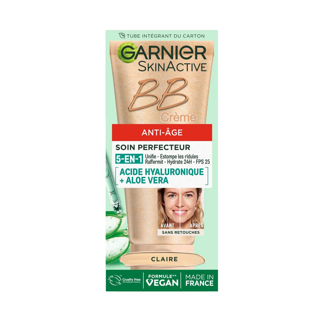 GARNIER BB Cream Cuidado Milagroso Perfeccionador Anti-idade Pele Clara 50 ml
