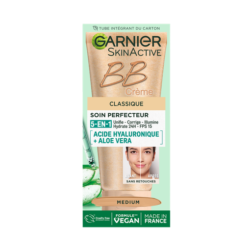 [3600542534321] GARNIER BB Cream Clássica Cuidado Aperfeiçoador Medium 50 ml