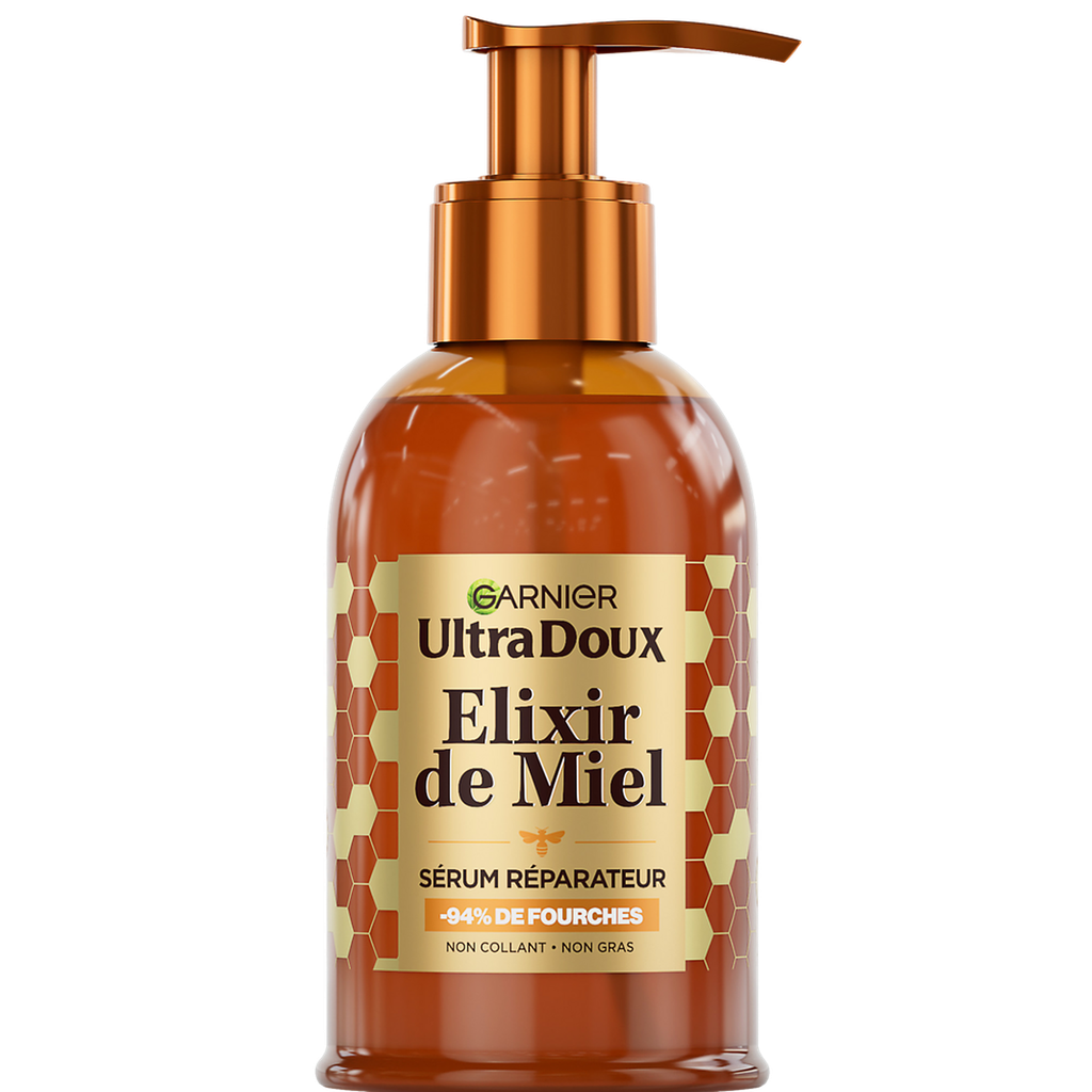 Garnier Ultra Doux Elixir De Miel Sérum Réparateur Cheveux 115Ml