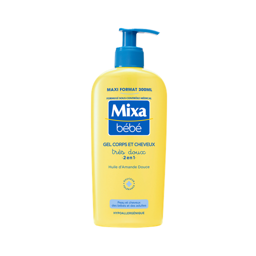 [3600551119786] MIXA BEBE Gel muy suave cuerpo y cabello 300 ml