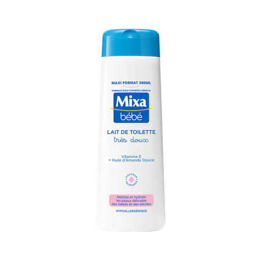 [3600551119922] MIXA Bébé Lait de toilette très doux hypoallergénique 300 ml