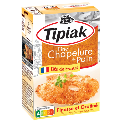 [3600900022590] TIPIAK Fine Breadcrumbs 250 g