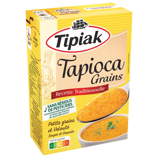 [3600900022712] TIPIAK Tapioca small grains and velvety traditional recipe 300 g
