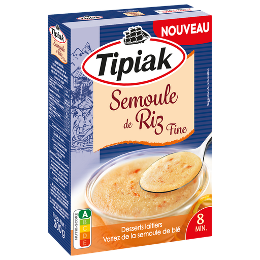 [3600900022965] TIPIAK Fine Rice Semolina 300 g