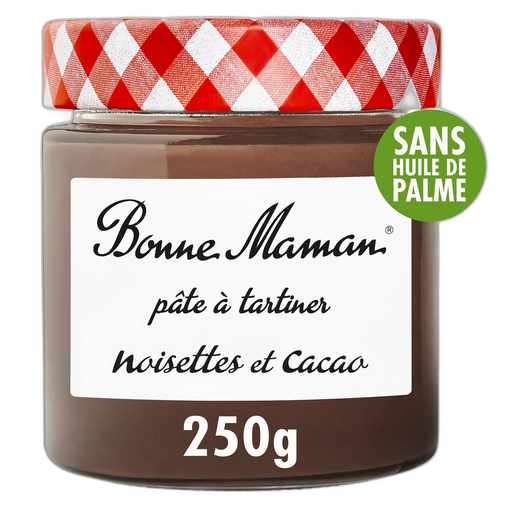 [3608580065319] BONNE MAMAN Pâte à tartiner noisettes et cacao 250 g